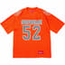 Supreme Spiderweb Football Jersey - Orange (front)