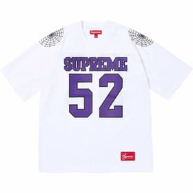 Supreme Spiderweb Football Jersey White