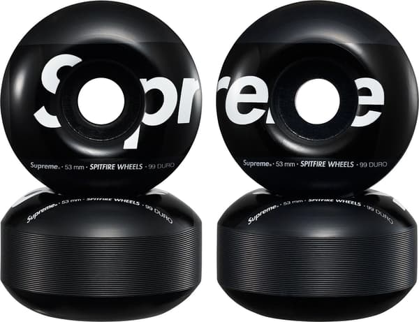 Supreme Spitfire Shop Wheels (Set of 4) - Product Image