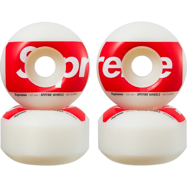 Supreme Spitfire Shop Wheels (Set of 4) - 52mm (front)