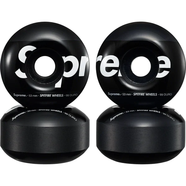 Supreme Spitfire Shop Wheels (Set of 4) - 53mm (front)