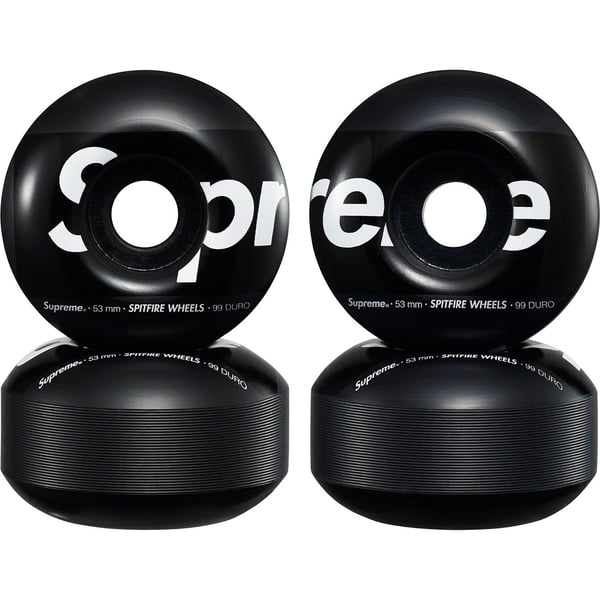 Supreme Spitfire Shop Wheels (Set of 4) - 53mm (front)
