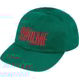 Supreme Splatter 6-Panel Dark Green