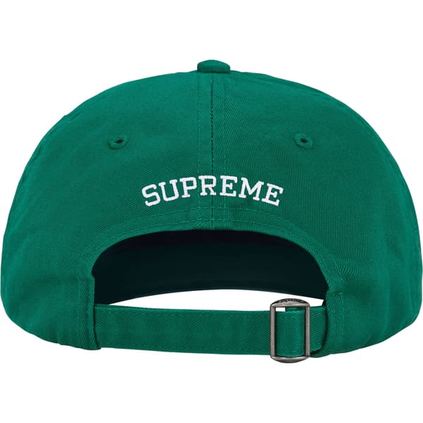 Supreme Splatter 6-Panel - Dark Green (front)