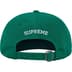 Supreme Splatter 6-Panel - Dark Green (front)