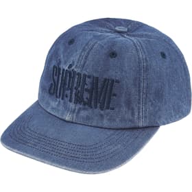 Supreme Splatter 6-Panel Denim