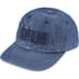 Supreme Splatter 6-Panel - Denim (front)