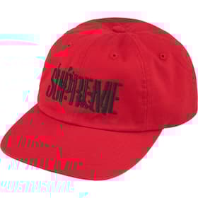 Supreme Splatter 6-Panel Red