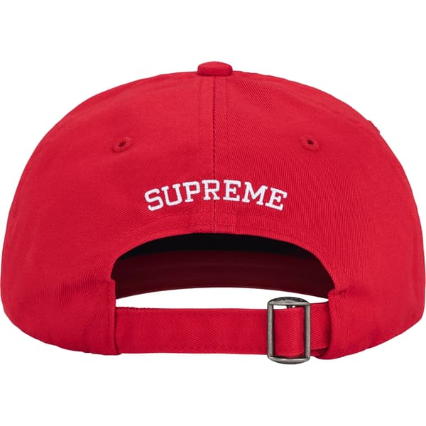 Supreme Splatter 6-Panel - Red (front)