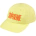 Supreme Splatter 6-Panel - Yellow (front)