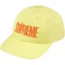 Supreme Splatter 6-Panel - Yellow (front)