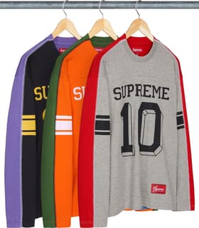 Supreme Split L/S Football Top