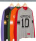 Supreme Split L/S Football Top - Product Image