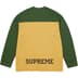 Supreme Split L/S Football Top - Orange (front)
