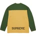 Supreme Split L/S Football Top - Orange (front)