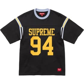 Supreme Split S/S Football Top Black