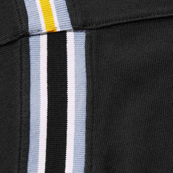 Supreme Split S/S Football Top - Black (front)