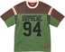 Supreme Split S/S Football Top - Green (front)