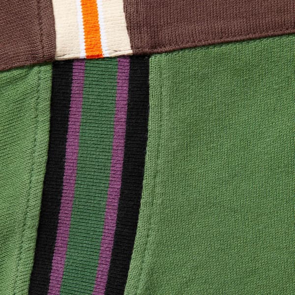 Supreme Split S/S Football Top - Green (front)