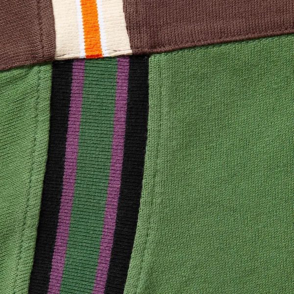 Supreme Split S/S Football Top - Green (front)