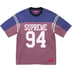 Supreme Split S/S Football Top - Purple (front)