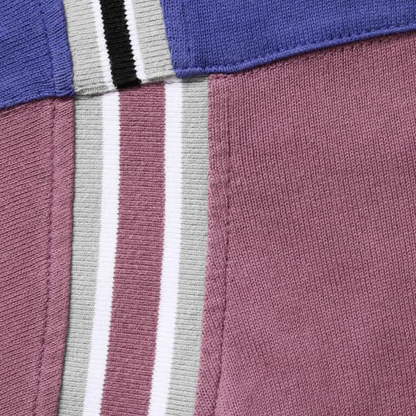 Supreme Split S/S Football Top - Purple (front)