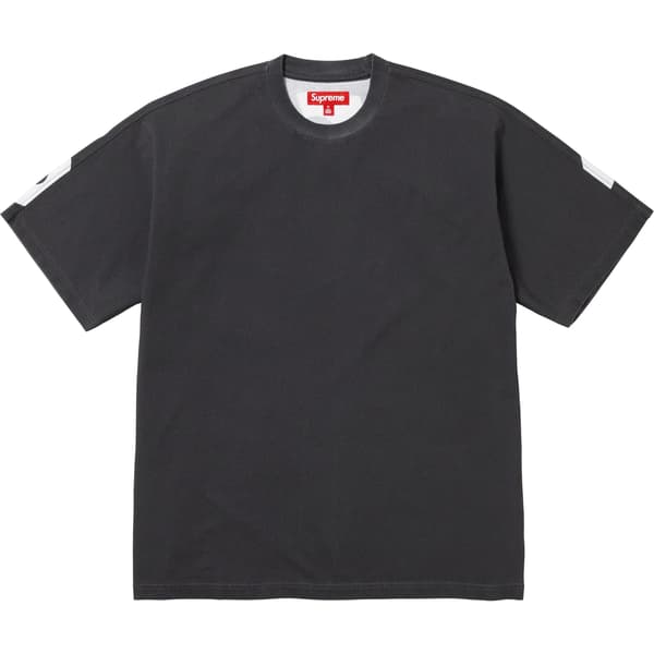Supreme Split S/S Top - Black (front)