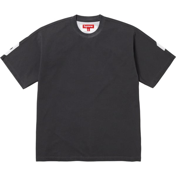 Supreme Split S/S Top - Black (front)