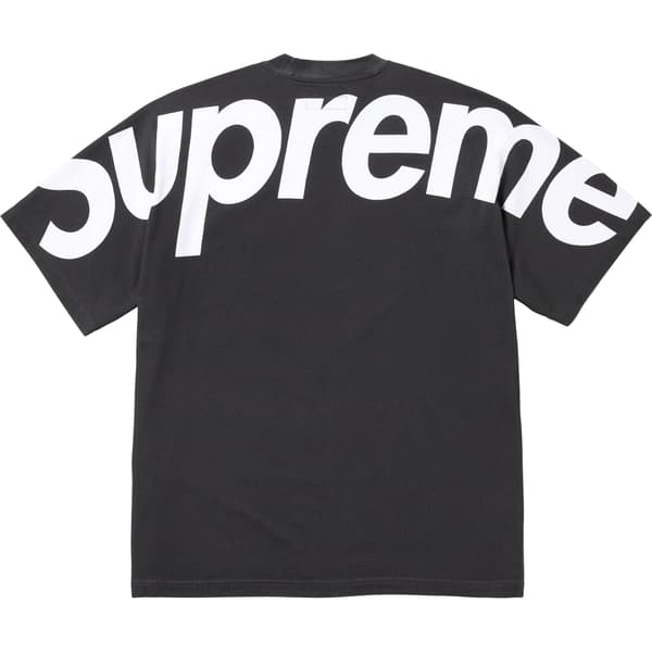 Supreme Split S/S Top - Black (front)
