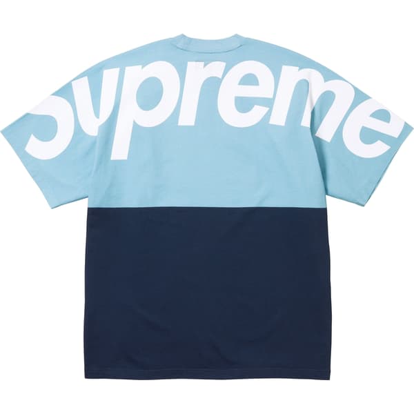 Supreme Split S/S Top - Blue (front)