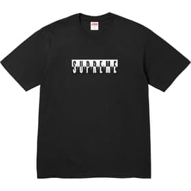 Supreme Split Tee Black