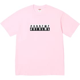 Supreme Split Tee Light Pink