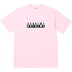 Supreme Split Tee - Light Pink (front)