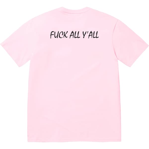 Supreme Split Tee - Light Pink (front)