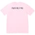 Supreme Split Tee - Light Pink (front)