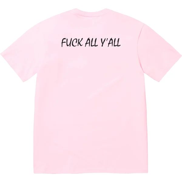 Supreme Split Tee - Light Pink (front)