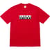 Supreme Split Tee - Red (front)