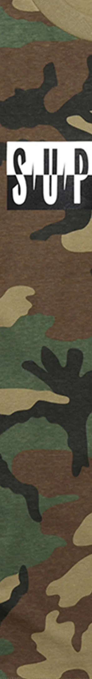 Supreme Split Tee - Woodland Camo (front)