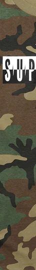 Supreme Split Tee - Woodland Camo (front)