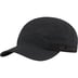 Supreme Sport Webbing Camp Cap - Black (front)