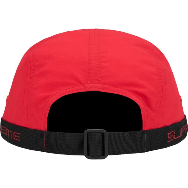 Supreme Sport Webbing Camp Cap - Red (front)