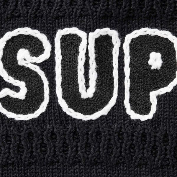 Supreme Sport Zip Up Hooded Sweater - Black (front)