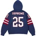 Supreme Sport Zip Up Hooded Sweater - Navy (front)