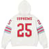 Supreme Sport Zip Up Hooded Sweater - White (front)