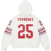 Supreme Sport Zip Up Hooded Sweater - White (front)