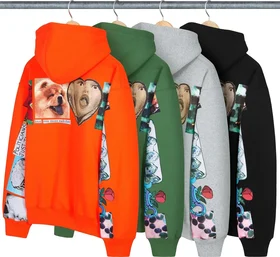 Supreme Spread Zip Up Hooded Sweatshirt