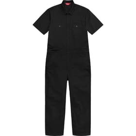 Supreme S/S Coverall Black
