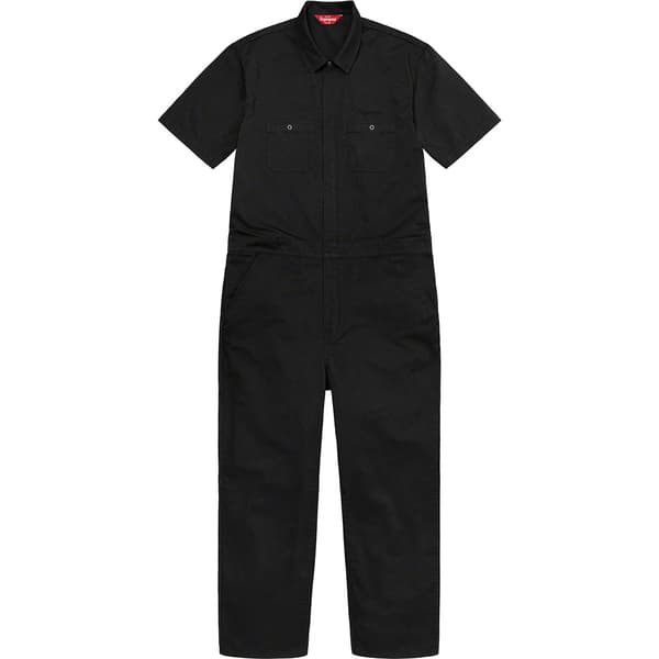 Supreme S/S Coverall - Black (front)