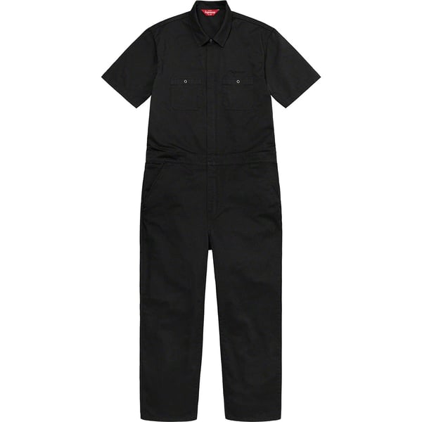 Supreme S/S Coverall - Black (front)