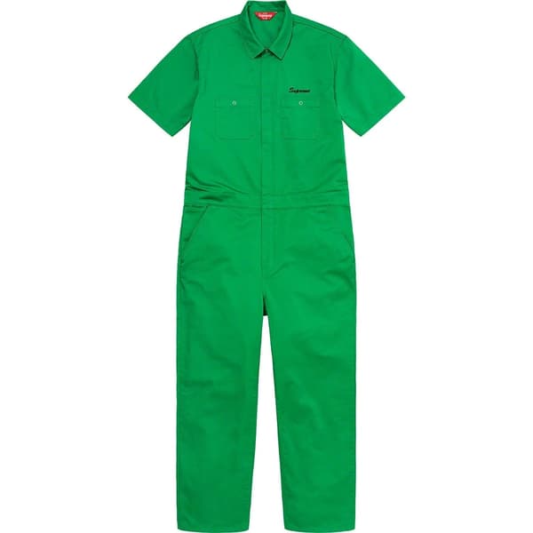 Supreme S/S Coverall - Green (front)